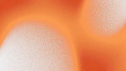 Fototapete - A design for a poster, banner, or header with an abstract geometric pattern in orange, incorporating a grainy gradient and noise texture.
