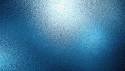 Poster - Textured blue surface with metallic shine and light reflection
