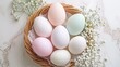 © Sasikharn - Celebrating easter egg decor at home