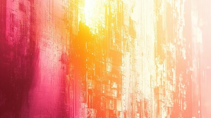 Poster - abstract warm color blend: vibrant red orange yellow gradient texture background