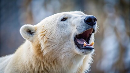 white polar bear