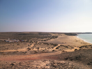 Beautiful Papagayo coast, Canarian islands.