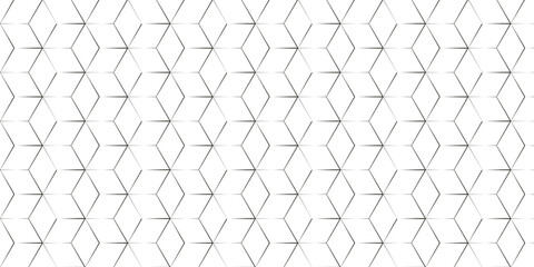 Seamless pattern with hexagon square cube geometric pattern shapes grid metal element texture design. tiles gradient science web tech connection triangle diamond honeycomb hexagon.