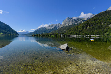 Wall Mural - lake in the mountains