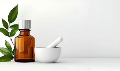 Poster - Minimalist Prescription Bot Design, a sleek, modern interface showcasing streamlined features for easy medication management and user interaction.