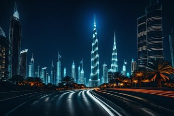 hong kong skyline at night