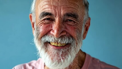 Sticker - The Elderly Man Smiling