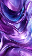 Sticker - Vibrant purple gradient background with dynamic color blending  -