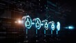 © Noppakun - A digital representation of increasing positive feedback, showcasing thumbs-up icons connected by lines, symbolizing engagement and approval in technology.