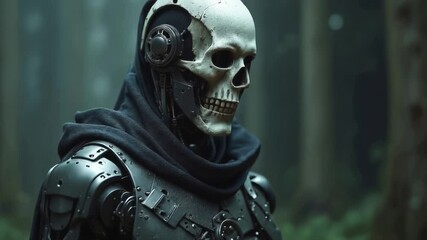 Fototapete - Biomechanical creature