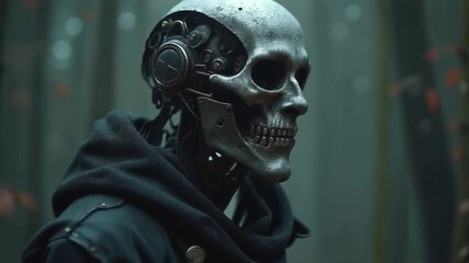 Fototapete - Biomechanical creature