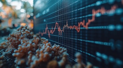 Poster - Fragile Ecosystem vs Market Dynamics: Underwater Coral and Stock Market Graph