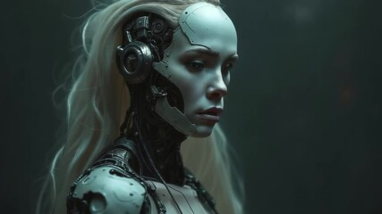 Fototapete - Biomechanical creature