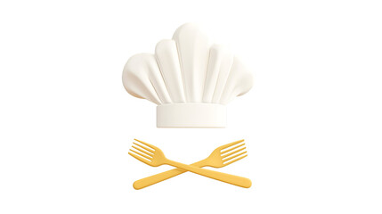 Aufkleber - Chef icon isolated on transparent PNG.