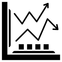 Poster - Line Graph Icon