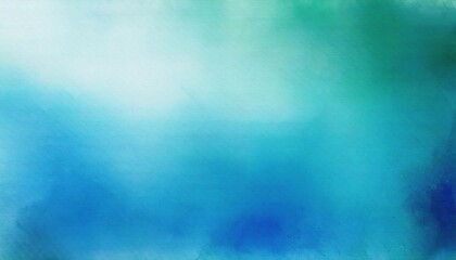 Aufkleber - soft watercolor gradient in shades of blue, teal, and turquoise with abstract artistic texture, ideal for background, graphic design, and digital art projects


