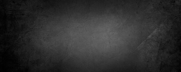 Wall Mural - grey textured concrete black dark background