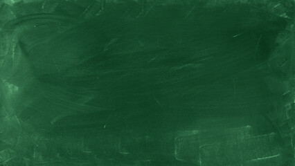 Wall Mural - green chalkboard background