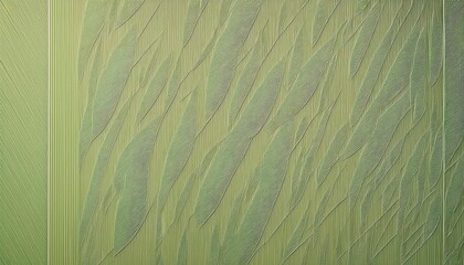 Fototapete - textured green linear and geometric abstract pattern for modern wall design, art decor, or wallpaper applications