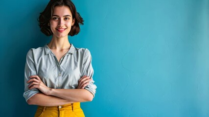 Wall Mural - The Confident Young Woman