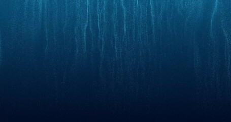 Poster - abstract background featuring particles gracefully rising against a soothing blue backdrop. its smoo