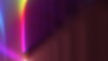 Poster - vertical light beam overlay: a distinct vertical beam of colorful light creates a dramatic overlay e