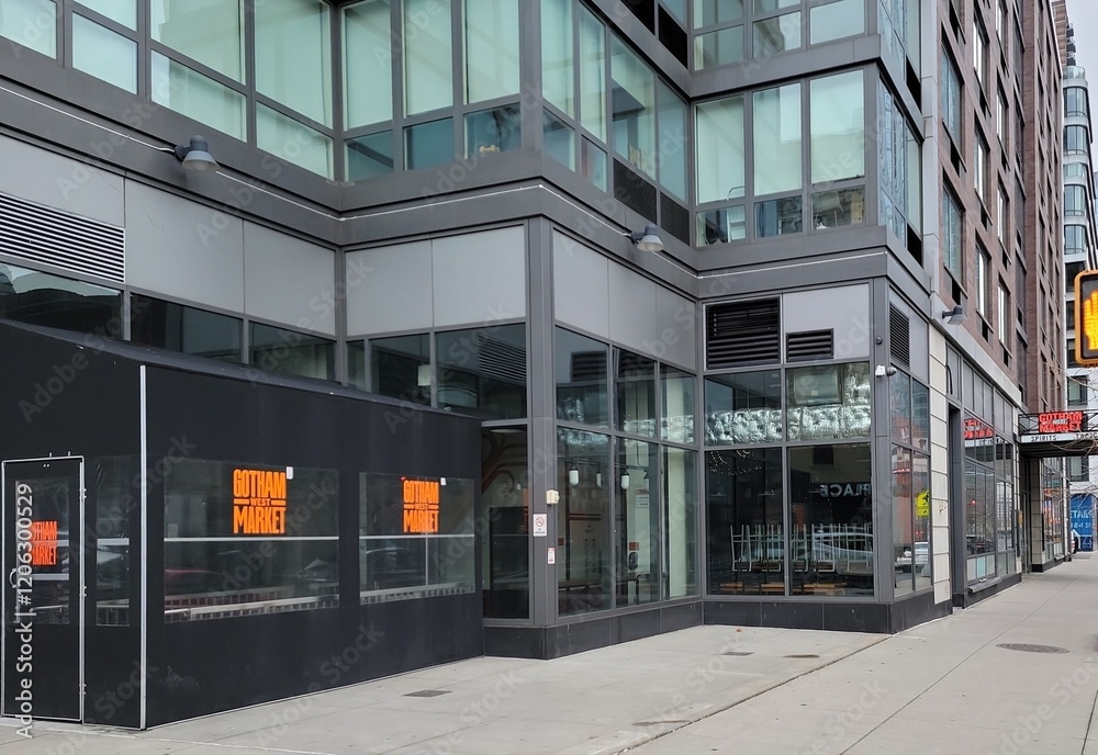 Gotham West Market, 600 11th Avenue, New York, NY, USA, is a first-of ...