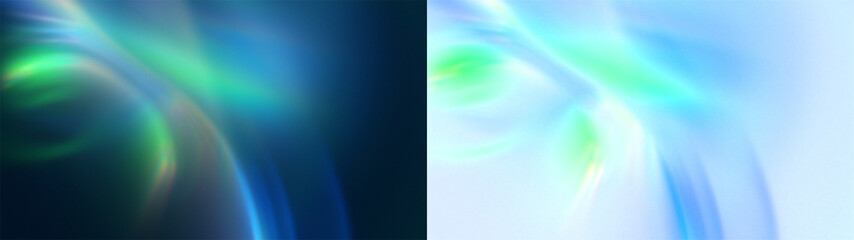 Poster - smooth swirl prism overlay: abstract background with a smooth light swirl and a subtle prism effect.