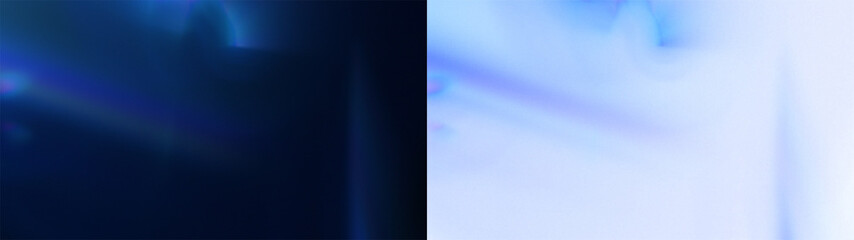 Poster - deep void prism overlay: abstract background with a deep blue void and subtle hints of prism light. 
