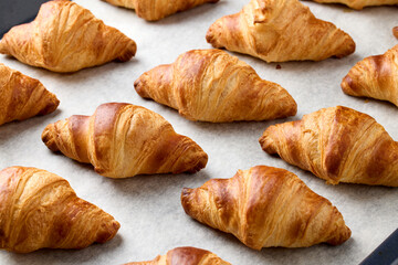 Sticker - freshly baked croissants