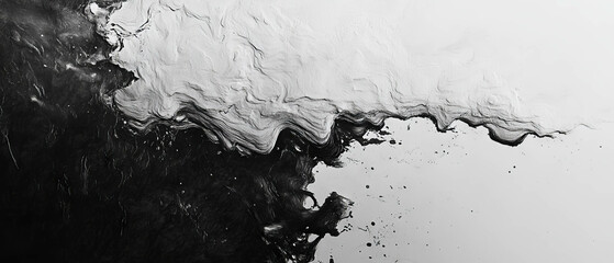 Poster - Exploring the dynamic textures and effects of ink in artistic drawing techniques