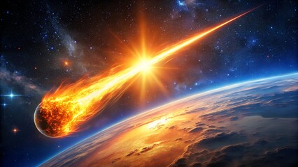 planet in space