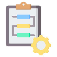 Poster - Project Plan Flat Icon