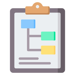 Poster - Subtask Flat Icon