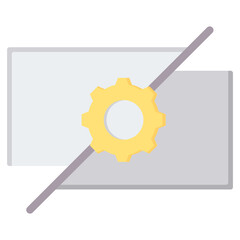 Poster - Breakdown Flat Icon