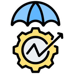 Poster - Mitigation Outline Color Icon