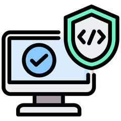 Poster - Software Reliability Outline Color Icon