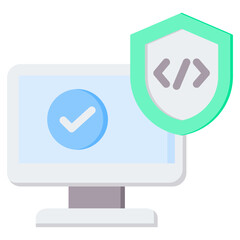Poster - Software Reliability Flat Icon