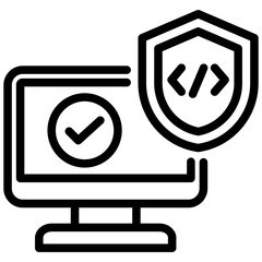 Aufkleber - Software Reliability Outline Icon