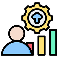 Poster - Development Outline Color Icon