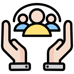 Poster - Inclusion Outline Color Icon