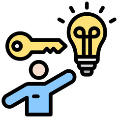 Poster - Problem Solving Outline Color Icon