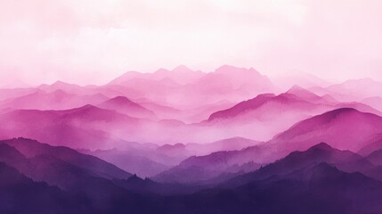 Wall Mural - abstract background, gentle gradients transitioning from pastel lavender to rich plum with a delicat