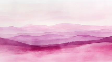 Wall Mural - abstract background, gentle gradients transitioning from pastel lavender to rich plum with a delicat