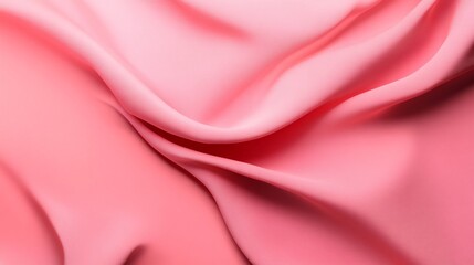 Poster - Pink silk or satin texture can use for background
