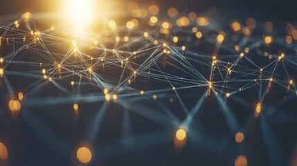 Poster - Illuminated Network: Abstract Representation of Global Connectivity and Data Flow