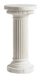 © cac_tus - White marble column with classic fluted design, architectural and historical concept