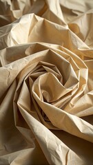 Aufkleber - A piece of paper is folded into a spiral shape