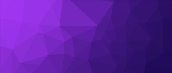 Leinwandbilder - Abstract polygonal purple background