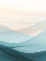 Wall Mural - A tranquil abstract gradient background with muted blues and soft beiges.featuring subtle color transitions.emphasizing calm and serenity.ideal for corporate and professional content